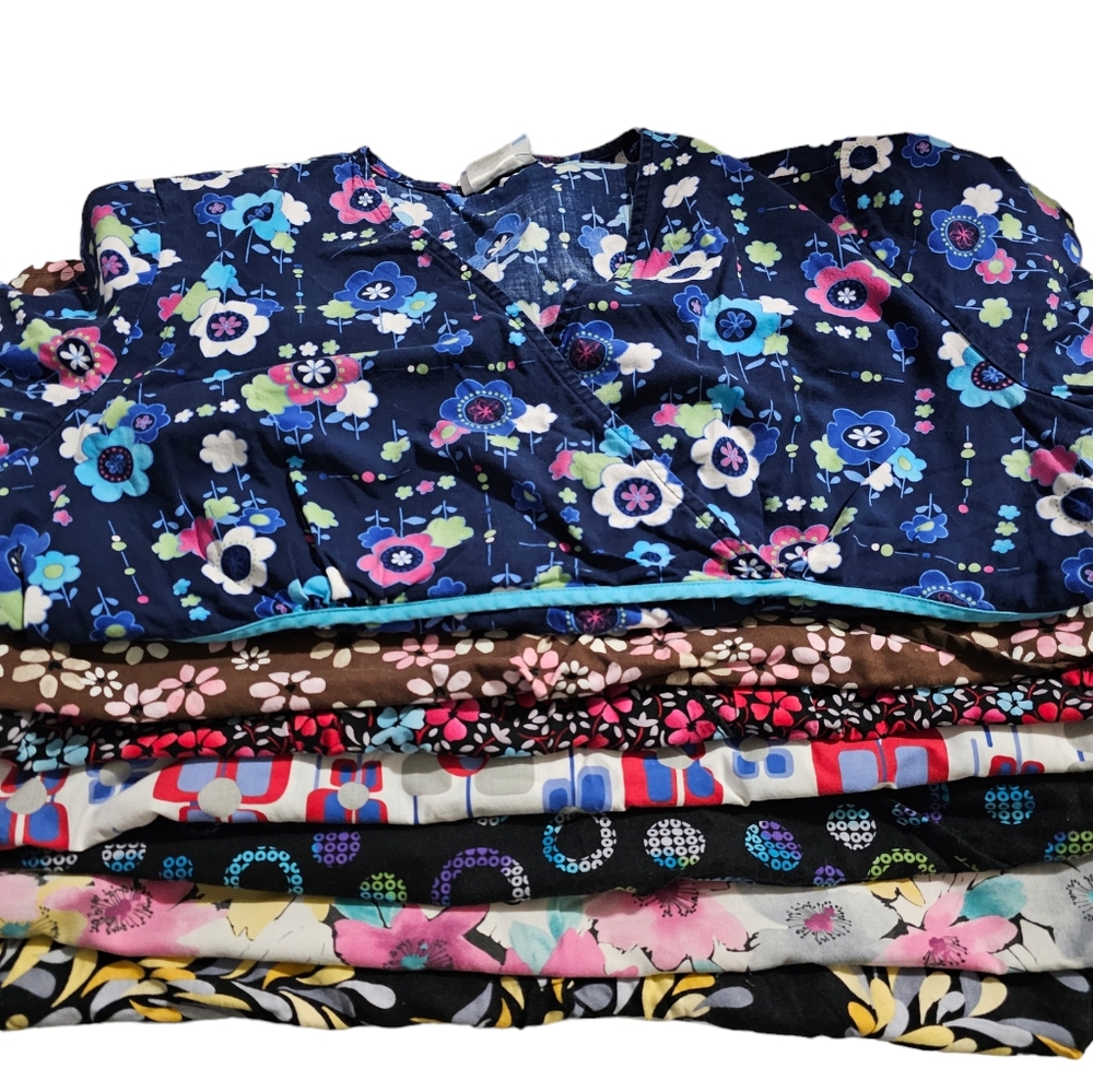 7 XL Scrub Tops